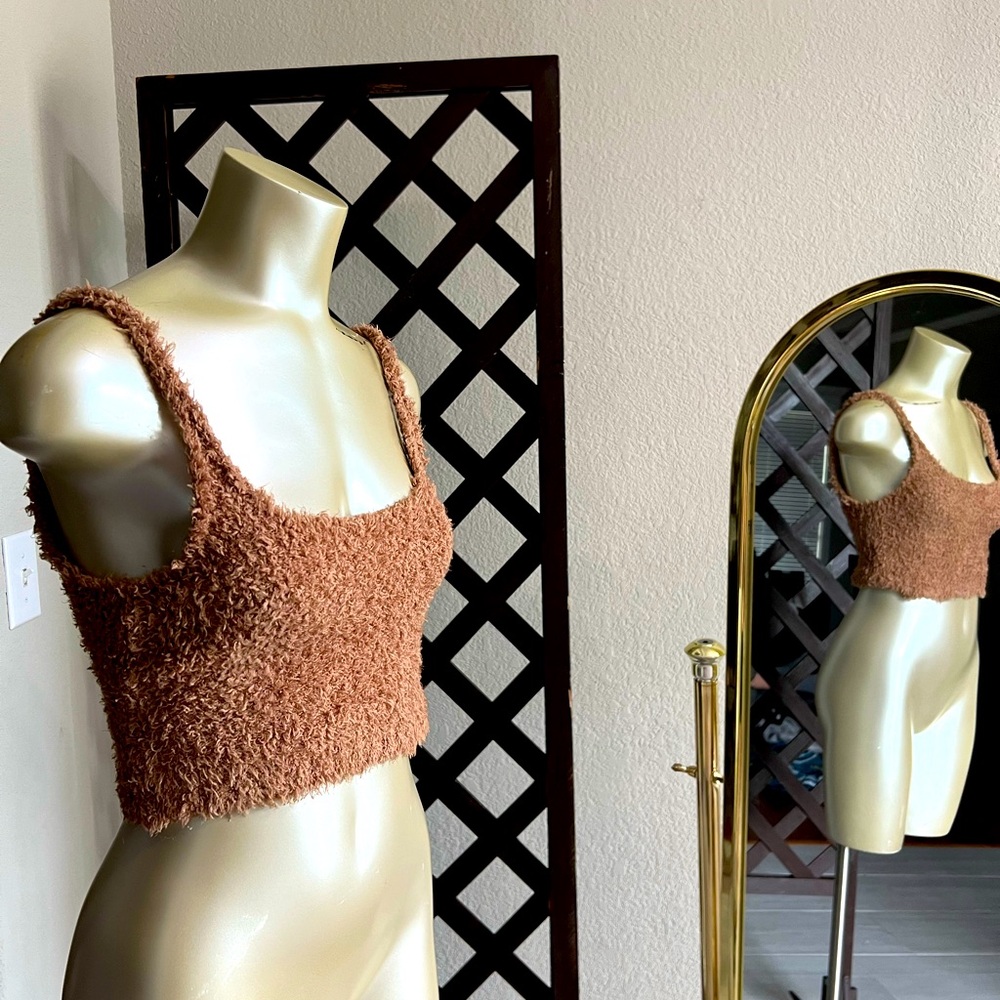 Gianna Bini Faux Fur Tank